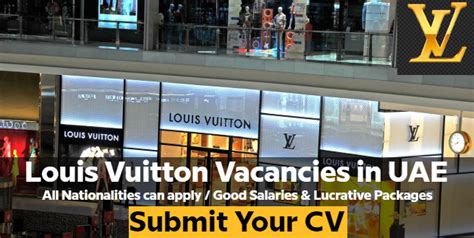 louis vuitton careera|louis vuitton entry level jobs.